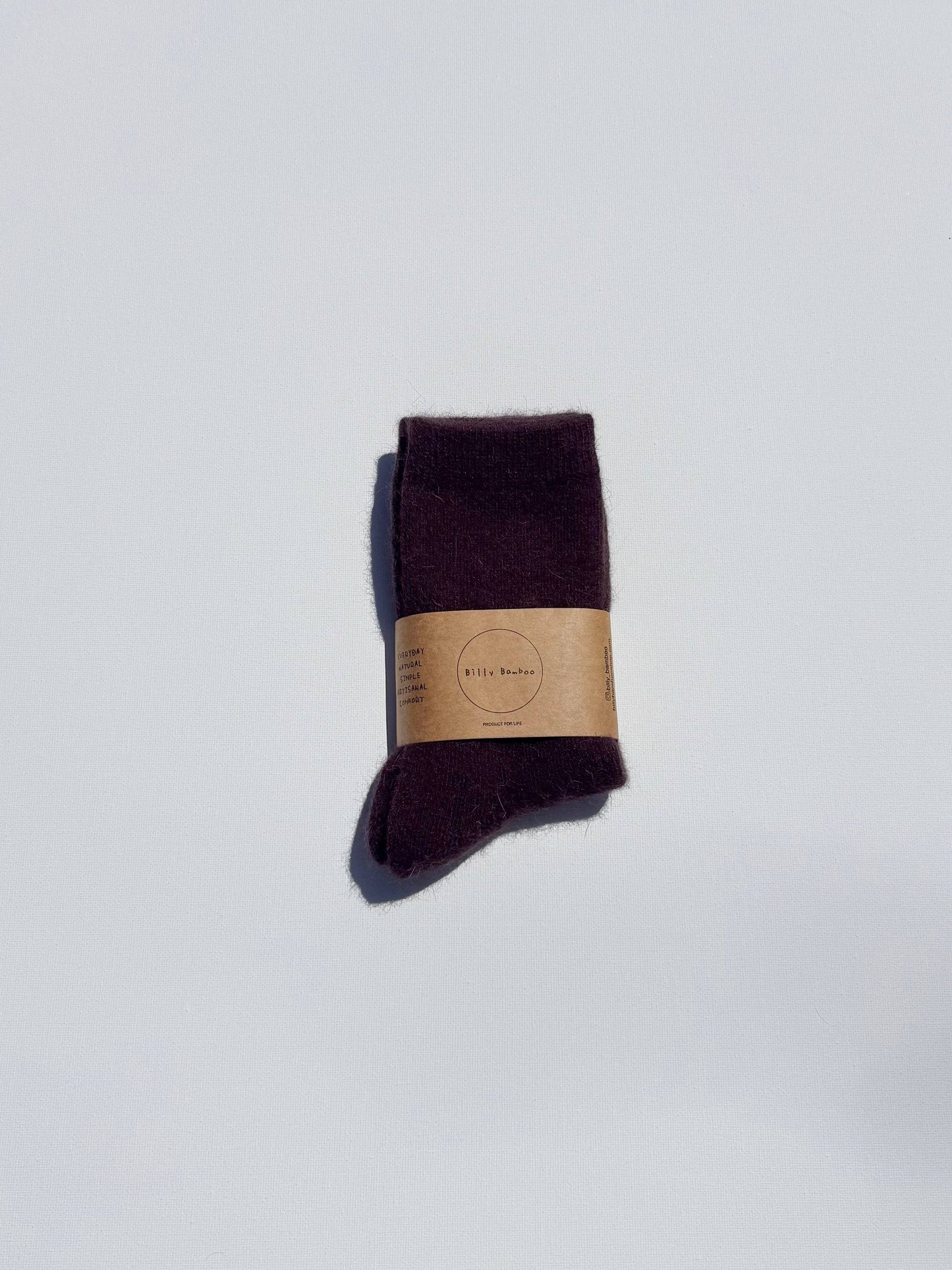 Billy Bamboo fluffy angora socks