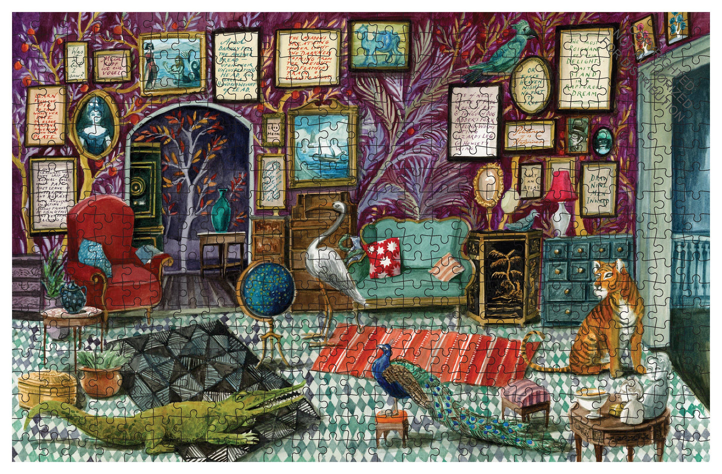 Murder Most Puzzling: The Missing Will 500-Piece Puzzle