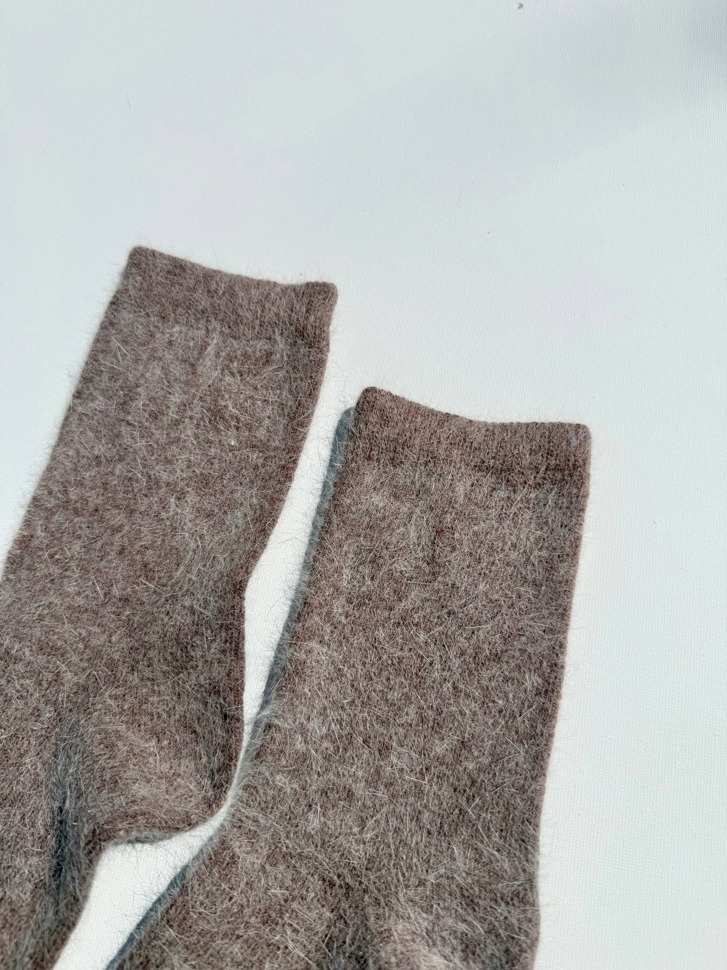 Billy Bamboo fluffy angora socks