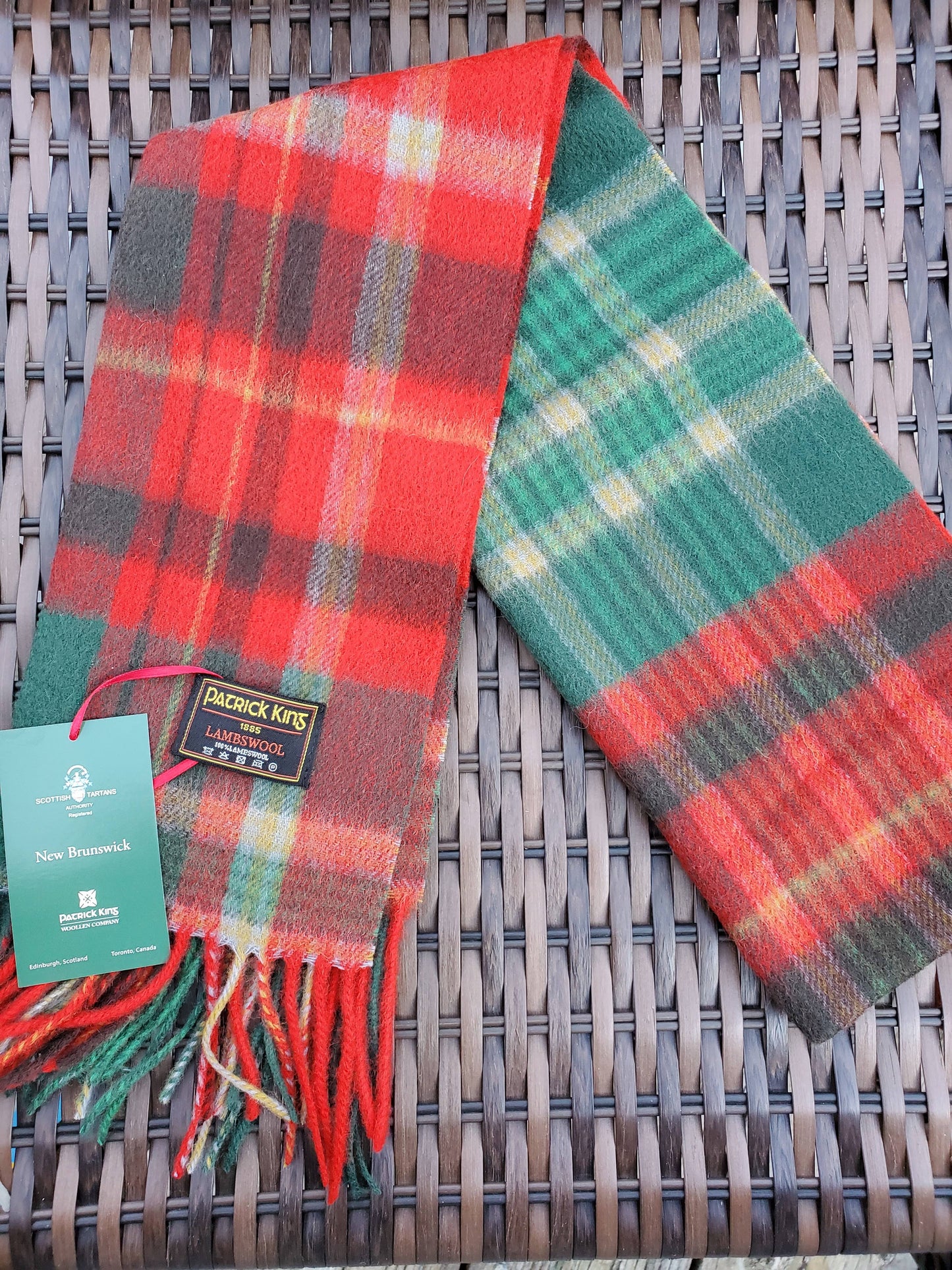 Patrick King - New Brunswick Lambswool Scarves