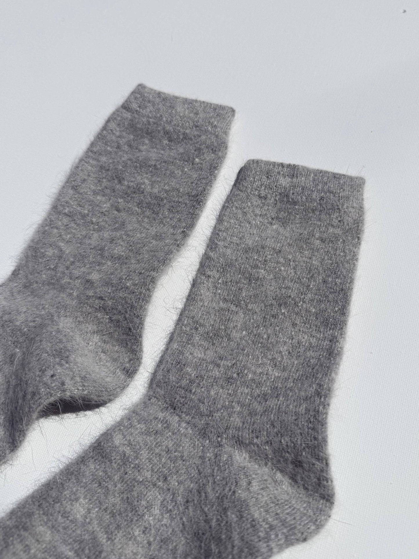 Billy Bamboo fluffy angora socks